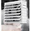 ICEMOB Ventilatore Industriale 1400 Giri/Min,Ventola Aspirazione Industriale,Estrattore Aria Silenzioso,per Fabbriche, Officine, Allevamenti, Serre di Fiori Ventilazione,500mm