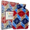 EFAS Colors HotBag Borsa per l'Acqua Calda Multicolor Blu e Rosso, 2 litri