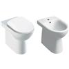 GEBERIT Serie Selnova Pro set a terra wc+bidet+sedile chiusura tradizionale codice prod: 500.844.00.7 500.289.01.7