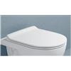 FLAMINIA App/quick sedile wc slim rall bco sgancio rapido rallentato termoindurente codice prod: QKCW09