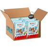 CAIYA 6X Ferrero Kinder Cioccolato Mini Barrette di Cioccolato al Latte con ripieno al latte 120g [CAIYA® BOX da 6 Confezioni]