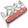 Victorinox coltellino svizzero Pioneer X Alox Limited Edition 2025, multitool, coltellino svizzero, 9 funzioni, lama, cacciavite, rosso