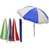 Teorema Giocattoli Teorema - Ombrellone da Spiaggia in Poliestere, Diametro 200cm, Tubo 28/32 mm, Altezza 104cm, con Borsa da Trasporto in PVC
