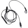 MLWSKERTY Auricolare USB Tipo C Auricolare Singolo Lato Auricolare Auricolare Auricolare Singolo Auricolare Con Microfono Per Viaggi Corsa E Sicurezza