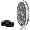 TOOMUME Cover Chiave Auto per Hyundai Kona SX2 Tucson NX4 Ioniq 6 5 Staria | Silicone Morbido, Antiurto, Anticaduta, Antigraffio, Custodia Protettiva Chiave per Santa Fe Grandeur GN7 Sonata Elantra
