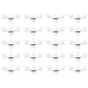ECSiNG 20 Pezzi Di Clip Di Rivestimento Della Carrozzeria Parte Di Ricambio 7L0853547A 95555954700 Compatibile Con VW Touareg Compatibile Con Porsche Cayenne 2002-2010