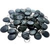 JYJRFID 40PCS EM4100 125KHz RFID Smart Access portachiavi, chiave RFID (nero)