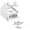 vretti Thermopapier, vretti Versandetiketten 4x6, DHL Etiketten Kompatibel Mit Etsy, Shopify, Ebay, Amazon, Royal Mail, FedEx, UPS, Klebeetiketten, 500 Stück
