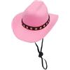 Wonsfuleu Cappello da cowboy per cani, cappello per cani, cappello per gatti, tessuto traspirante, confortevole decorazione per feste per animali domestici, costumi di Halloween per cuccioli per