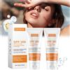 Orgrul Crema solare SPF 100, protezione UVA/UVB ad ampio spettro, resistente all'acqua, lozione anti-età (5 x 50 g)