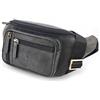 Fa.Volmer ® Marsupio/Borsa da cintura/Borsa a vita in vero cuoio per donne e uomini | Disponibile in nero e marrone | Diversi modelli, L