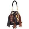 La Carrie La borsa donna, secchiello, multi brown Chloè Round Zip, 23x26x18cm ecopelle Marrone Taglia Unica