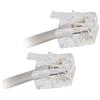 APM 570840 - Cavo ADSL Rj11 maschio/maschio di colore bianco 2M - Cavo morbido e flessibile per il collegamento a un alloggiamento o modem ADSL