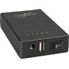 AFTERTECH MINI UPS POWERBANK PACCO BATTERIA AL LITIO LI-ION 12v 3000mAh 36wh +uscita USB D4E2