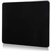 CHUQING Mouse Pad piccolo Gaming Mini Mouse Pad antiscivolo per PC, Laptop, Casa Ufficio e Ufficio, nero, 24 x 20 cm