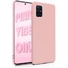 MyGadget Cover per Samsung Galaxy A51 4G - Custodia Protettiva in Silicone Morbido Matt - Case TPU Flessibile - Ultra Protezione Antiurto & Antiscivolo Pink