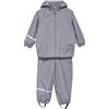 Celavi Basic Rainwear Set-Pu Giacca Impermeabile, Gull, 100 Unisex-Bambini e Ragazzi
