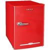 AKAI CLASS90K-RD - Mini frigo, 100 litri, statico, rosso, Classe energetica F