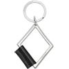 Liebeskind Keyring Valentine Sheep Natural, Borsa a Mano Donna, Nero