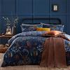 furn. Set copripiumino Fauna Foresta, Smeraldo, 240 x 220/50 x 75