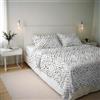 Italian Bed Linen Set Copripiumino Matrimoniale River, lavorato in Italia - Parure Copri Piumino - Sacco Piumone 250x200cm con Doppia Patella e 2 Federe Cuscino (Matrimoniale, tarim)
