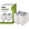 E-HAO 10 sacchetti per aspirapolvere compatibili con iRobot Roomba i/s/j e Combo i/j, sacchetto di ricambio per 706/705/505/405/205/105/104/j5+/j6+/j7+/j8+/j9+/i1+/i2+/i3+/i4+/i5+/i6+/i7+/i8+/s9+