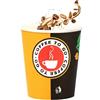 Inoverse 50 bicchieri di carta, usa e getta, 300 ml, in cartone, 12 oz per tè, bicchieri usa e getta, bicchieri di carta, tazze da caffè to go, tazze da caffè, Ø 90 mm