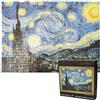 newsbirds Puzzle 2000 Pezzi, Notte Stellata di Vincent, 100 x 70 cm, Puzzle da 2000 Pezzi per Adulti, Collezione Fantasy Educativo Puzzle, Puzzle 2000 per Adulti e Bambini