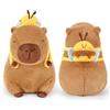 shownicer Capybara Peluche Capybara - Peluche Kawaii Capybara - Cuscino di peluche - Regalo per bambini e ragazze di 3 anni e più - Ape - 25 cm