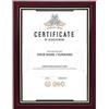 GraduatePro Cornici A4 Legno Diploma Documenti Certificati Foto Portafoto Vetro 20x30 da Parete e Tavolo