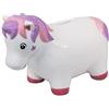 Crockery Critters Salvadanaio Crockery Critters - Unicorno di Deluxebase. Simpatico salvadanaio a forma di animale per bambini e adulti