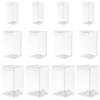 BENECREAT Scatole Regalo in PVC Trasparente da 30 Pezzo e 3 Dimensioni, Scatola per Imballaggio Regali in Plastica da 40x100/60x120/80x140 mm, Scatolina Portaconfetti Impermeabile per Dolci