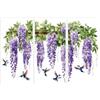 OLYCRAFT 3 pz/Set Adesivi Trasferibili per Mobili e Artigianato 15x30cm Vines Furniture Transfer Sticker Decalcomanie per Mobili Decorazioni per Trasferimento Adesivi da Strofinare Decalcomanie