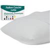 Flowen Federe Cuscini Letto Matrimoniale e Singolo 40x60 Set da 2 Copricuscini in Microfibra Fodere Lavabili e Resistenti 40 x 60 cm Tessuto 100% Poliestere Traspirante Anallergico Antiacaro