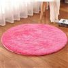 Daoba Tappetini per Il Bagno Tappeto da Bagno Tondo in Microfibra Ideale per Soggiorno/Cucina/Camera Indoor Outdoor Rugs scendibagno Antiscivolo Assorbente tappetini