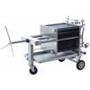 Enotecnica Pillan FC43 - Filtro professionale per cantina FC43 da 30 cartoni 40x40 cm - telaio/pompa acciaio INOX