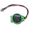 vhbw batteria compatibile con Acer Aspire 6920, 6920G, 6935, 8920 computer (200mAh, 3V, Li-Ion)