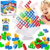Pipihome Tetris Tower, 64 Pezzi Tetris Tetra Tower, Tetris Gioco per Bambini, Gioco Della Torre di Tetris, Gioco Bambina 4 5 6 7 8+ Anni, Giochi Educativi 3 Anni, Montessori Gioco Bimba 4 Anni