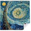Haida Magic - Panno autoadesivo versatile, 45 x 45 cm (cielo stellato)