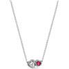 PANDORA Moments 393632C01-45 Collana con cuori