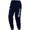 Givova Pantaloni Moon Plush LF25 - Blu - 3XL, Blu, 3XL