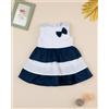 Prénatal Abito bimba rigato bianco/blu