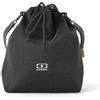 monbento - MB Fresh Nero - Borsa Termica Pranzo con Tracolla - Borsa frigo per Lunch Box