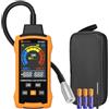 Neoteck Rivelatore di Gas Naturale con Collo d'oca da 12" Rivelatore di Gas Combustibile con Allarme Acustico e Visivo Test Metano Propano Benzina CO Gas Naturale per Gasdotto Stufa a Gas e RV