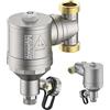 FERPRO FERDOM FERDOM FD390 STRONG 1 (DN25) Filtro Magnetico/Idrociclone Per Sistemi Di Riscaldamento. Magnete 10000gs. Con Separatore Di Particelle Non Magnetiche Inox 1000µm. Max.40kW. Rac.360 Gradi. 100% Ottone