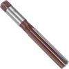 QUARKZMAN Alesatore Manuale 25mm Acciaio per Utensili in Lega H8 8 Fresa a Mano con Scanalature Dritte Punta Trapano Metrica per Alesatura Metallo