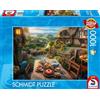 Schmidt 59763 Colazione con vista, puzzle 1000 pezzi