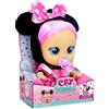 Cry Babies Dressy Minnie, Bambola Interattiva che Piange Lacrime Vere con Capelli Da Acconciare, Vestiti Da Indossare e Accessori per Giocare, Giocattolo Per Bambini e Bambine da +18 Mesi