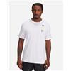 Under Armour 60-40s 3logo M - T-shirt - Uomo - Bianco