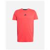 Adidas Small Logo M - T-shirt Training - Uomo - Rosso